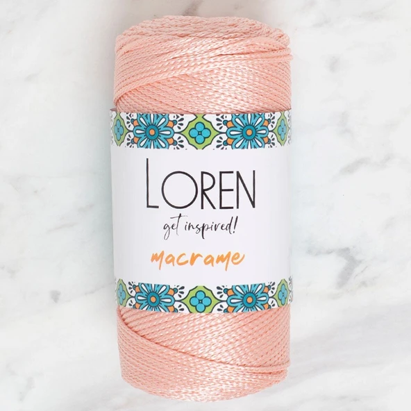 Loren Macrame Açık Yavruağzı El Örgü İpi - RM 070 - 34342 ürün görseli 1