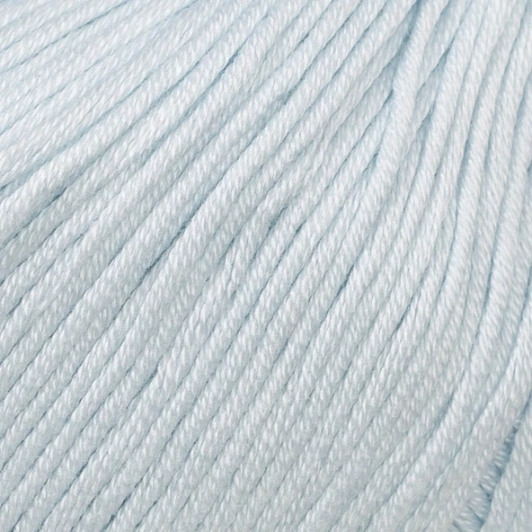La Mia Mercerized Cotton Bebe Mavi El Örgü İpi - 79 - 33592 - Resim 2
