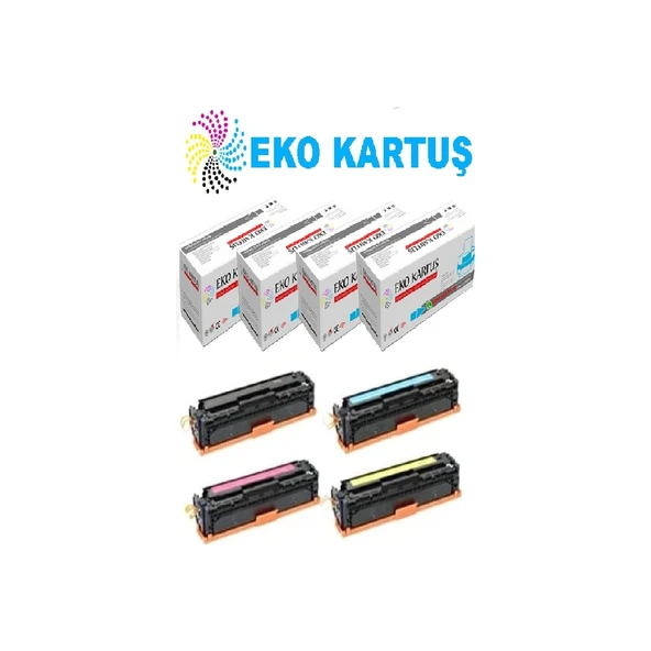 Canon I-Sensys MF-655CX Muadil Toner Seti Çipli - Resim 2