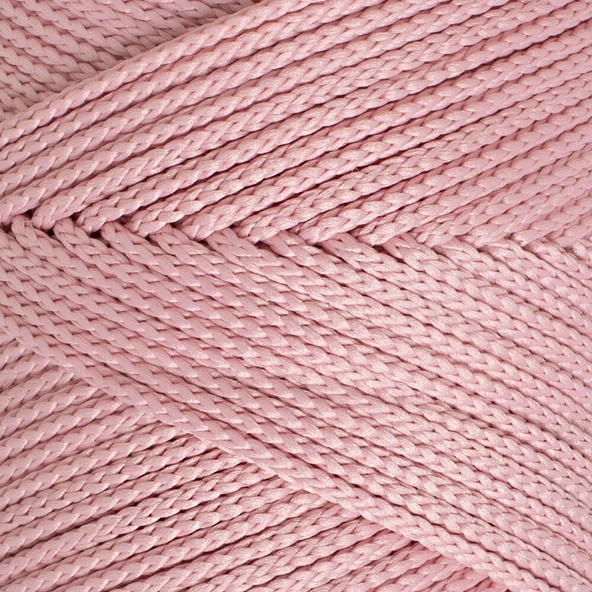 Loren Polyester Soft Macrame Pembe El Örgü İpi - LM042 - 34446 - Resim 2