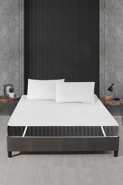 Alez Pamuklu Dört Köşe Lastik Yatak Koruyucu 100*200 cm