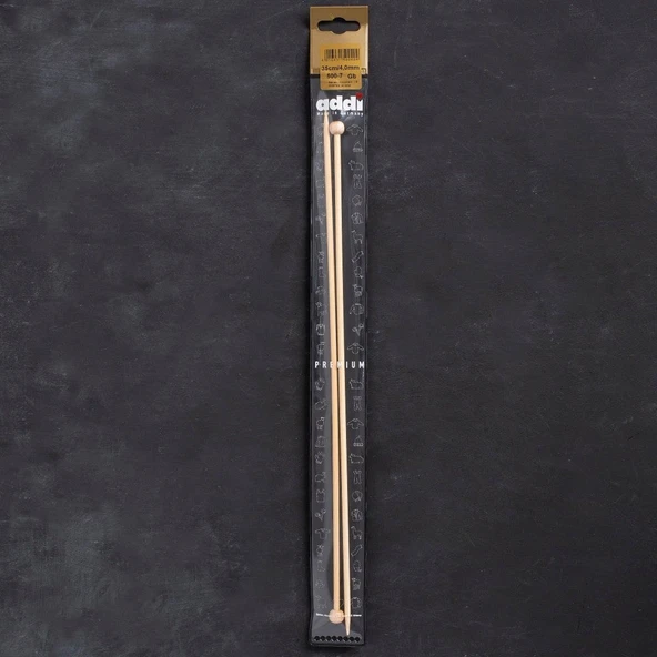Addi Bambus 4mm 35cm Bambu Örgü Şişi - 500-7 ürün görseli 1