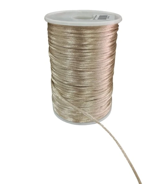 Sıçan Kuyruğu İp 2 mm Bej 90 mt ürün görseli 1