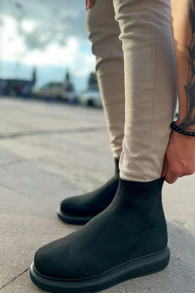 CH207 - TRT Maglieria-T Erkek Ayakkabı SIYAH ürün görseli 1