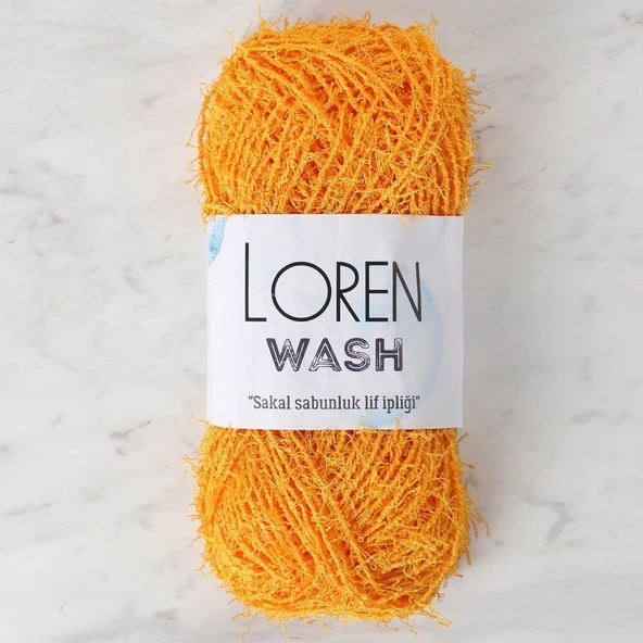 Loren Wash Turuncu El Örgü İpi - R096 - 34038 ürün görseli 1