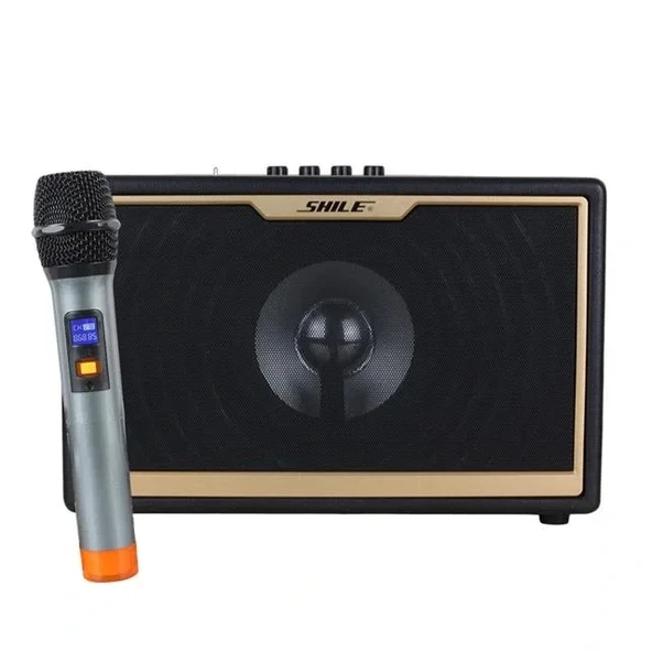 Shile Sd-1 El Mikrofonlu Kumandalı Usb/sd/bt Portatif Hoparlör