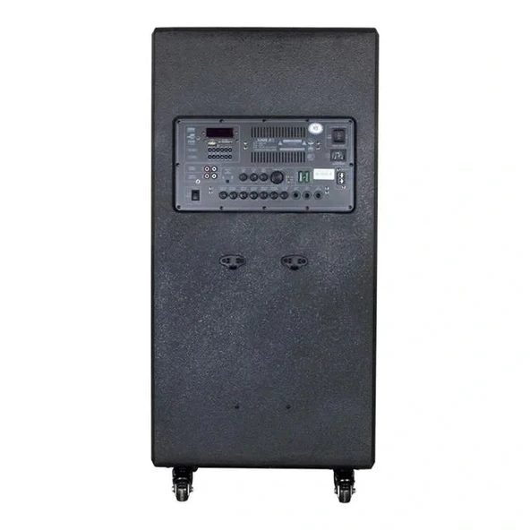 Shile Sl-1612b İki El Mikrofonlu-kumandalı Usb/sd/bt/fm Taşınabilir Hoparlör - 3