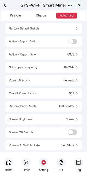 Tongou Ekranlı Akıllı Voltaj ve Akım Koruma Rölesi - Sıcaklık WiFi Özellikli Çift Kutuplu Monofaz - Resim 8