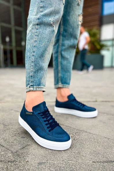 CH015 - CBT First Edition Erkek Ayakkabı LACIVERT - Resim 2