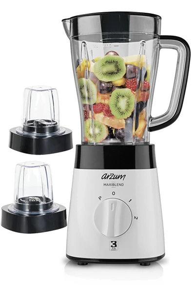 Maxiblend Sürahi Blender 500W Beyaz - AR1057
