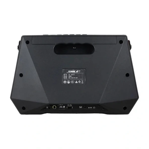 Shile Sl-3a İki El Mikrofonlu Kumandalı Usb/sd/bt Portatif Hoparlör - 3