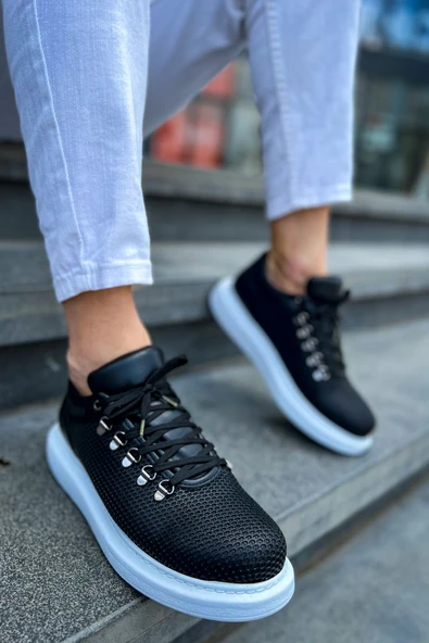 CH021 - CBT Favo Erkek Ayakkabı SIYAH - Resim 2