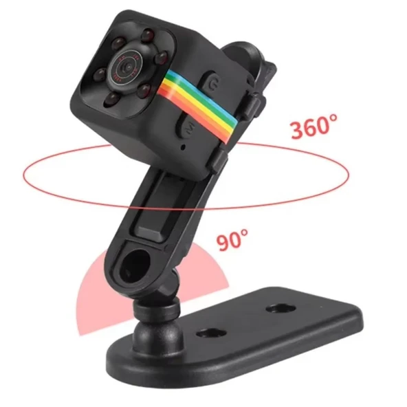 BUFFER® Mini Boy Küp Tipi Gece Görüşlü HD Kaliteli Güvenlik Kamerası - 3