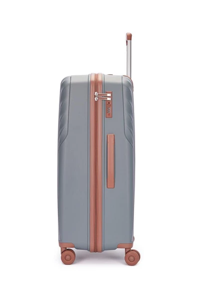 Benetton Trolley Valiz Antrasit Büyük Boy 14BNT8010-01-ANT - Resim 2