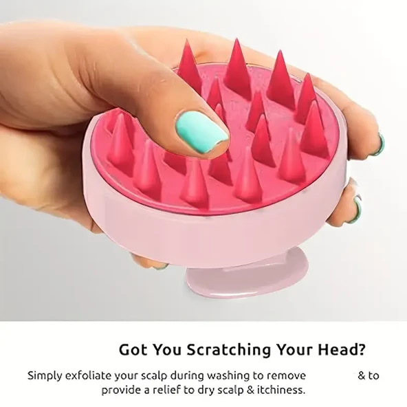 Konik Uçlu Saç Masaj Fırçası (Asortili) (5250) - 5