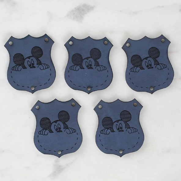 Loren Crafts Figürlü Deri Arma 5 Adet - 1577 ürün görseli 1