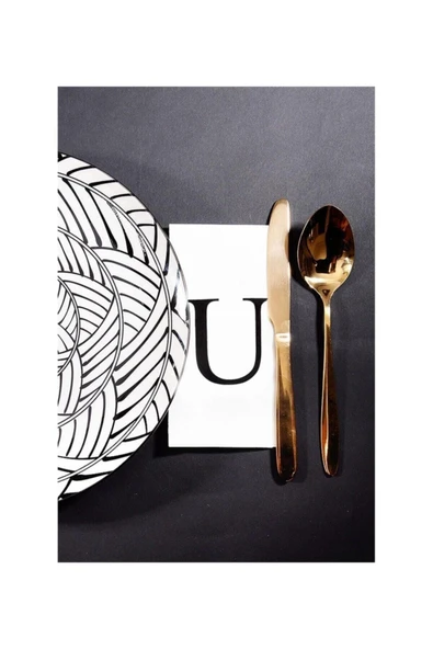 U Harf Peçete 33 cm - 2