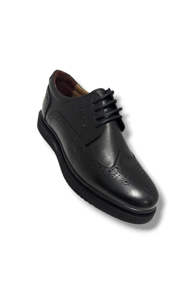 Mr Renzo 305-26 Hakiki Deri Anatomik Jel Taban Bağcıklı Erkek Ayakkabı