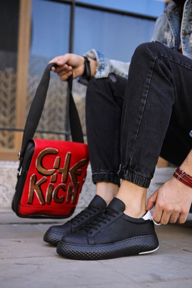 CH107 - CST Felibord Erkek Ayakkabı SIYAH/BEYAZ ürün görseli 1