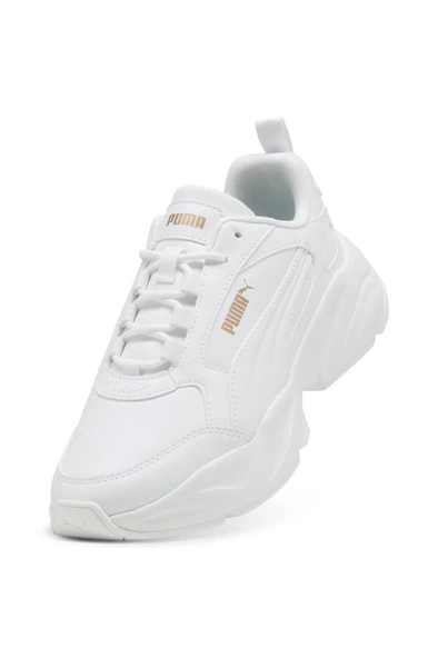 Puma Cassia 2.0 L 402678 02 Kadın Yürüyüş ve Koşu Ayakkabısı Beyaz 36-40 - 4