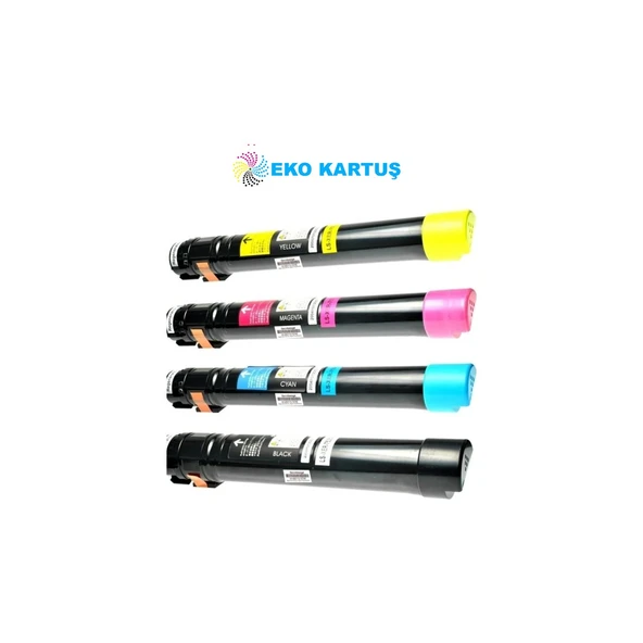 Xerox Phaser 7500YDX Muadil Toner 4 Renk Takım - Resim 2