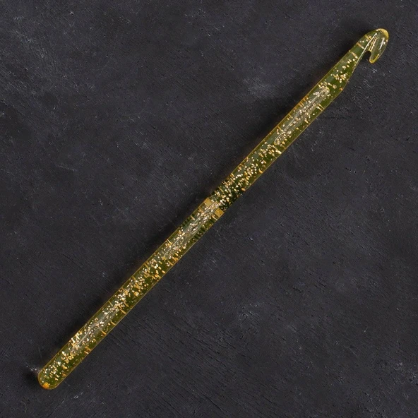 Addi Champagner 7mm 15cm Plastik Simli Yün Tığ - 4 - 2