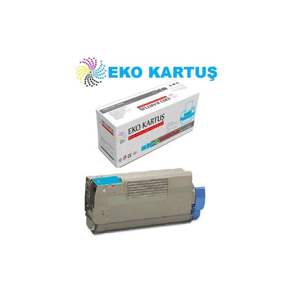 Oki C3200/ Oki C3200N Muadil Toner 42804581 SİYAH - Resim 3