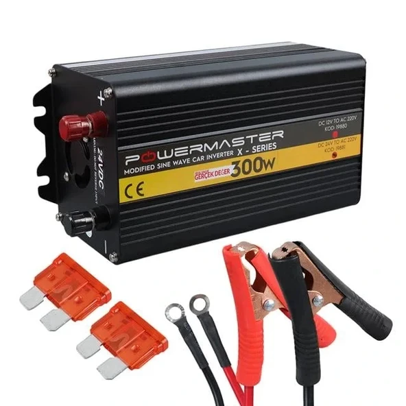 Powermaster 24-220v 24 Volt 300 Watt Modified Sinus İnverter Pwr300-24