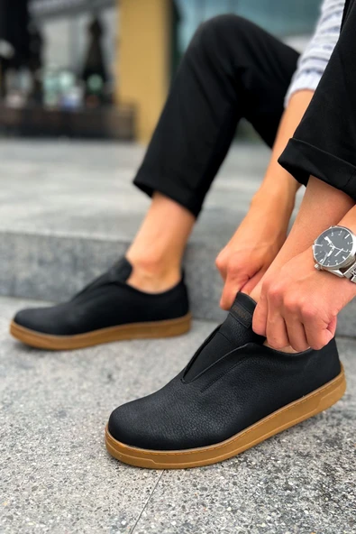 CH195 - CKT Rigidus Erkek Ayakkabı SIYAH - Resim 4