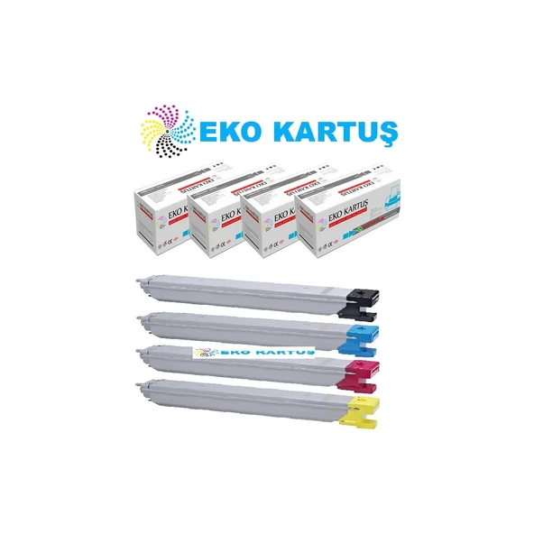 Samsung CLX-9301N CLT-809 Muadil Toner Toner 4 Renk Set - Resim 2