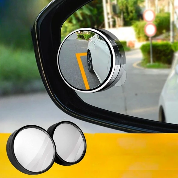 Otomobil Geniş Açılı Araç Kör Nokta Dikiz Aynası Dikiz Aynası 1 Çift (5250)