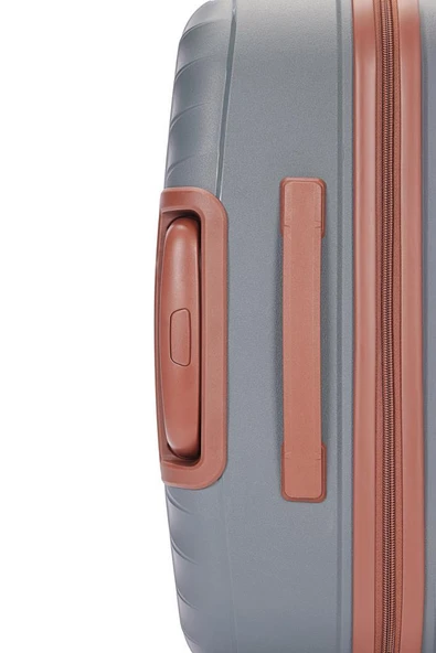 Benetton Trolley Valiz Antrasit Büyük Boy 14BNT8010-01-ANT - Resim 6