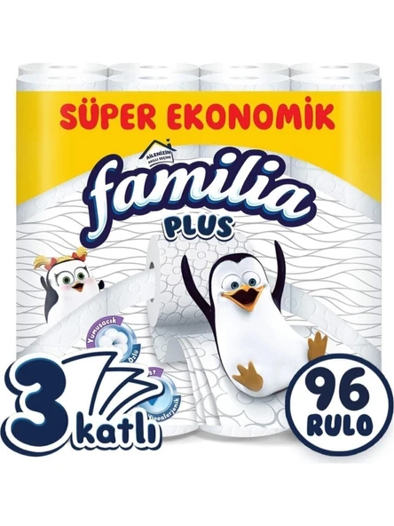 Familia Plus 3 Katlı 96'lı Tuvalet Kağıdı