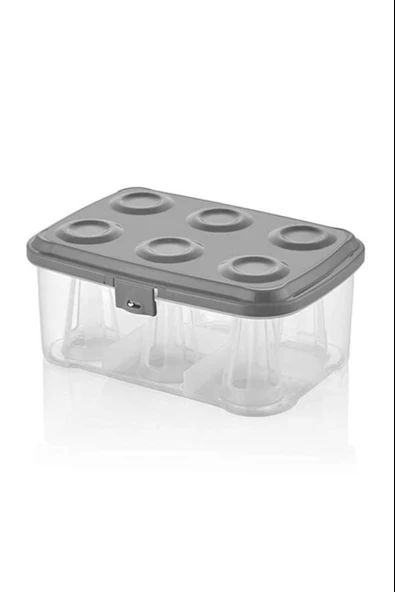 Bardak Taşıma Kutusu Şeffaf - 6 Bardak Kapasiteli Piknik Kutusu (5250) - 2