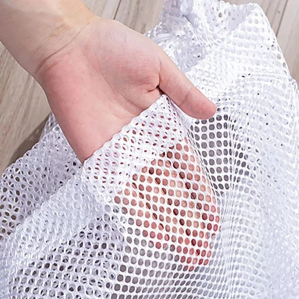 BUFFER® Büyük Boy Çamaşır Yıkama Filesi , Kirli Filesi Maxi 100x120 cm - 3