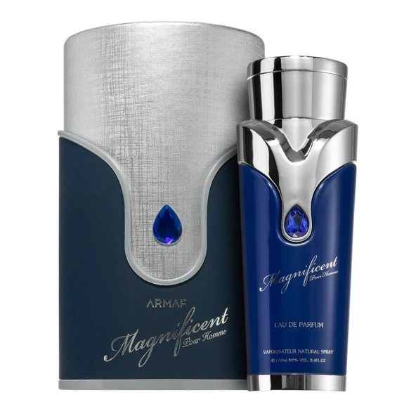 Armaf Magnificent Pour Homme Blu EDP 100 ml Erkek Parfümü - Resim 2