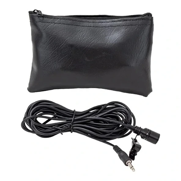 Magicvoice Mv-445 Çantalı 5 Metre Kablolu 600 Ohm Yaka Mikrofonu - 2