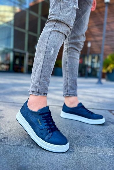 CH043 - CBT Cowien Erkek Ayakkabi LACIVERT - 5