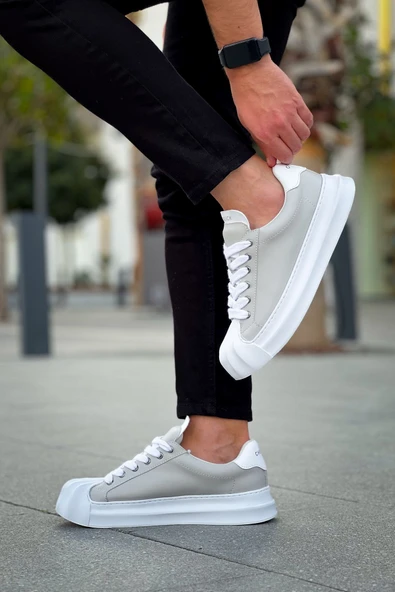 CH2411 - Artenay  Erkek Ayakkabı GRI - Resim 2