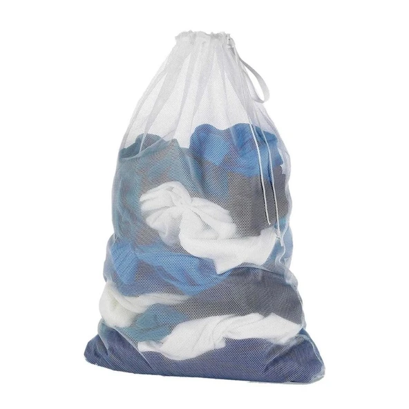 BUFFER® Büyük Boy Çamaşır Yıkama Filesi , Kirli Filesi Maxi 100x120 cm - 2