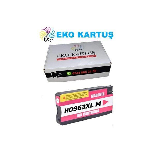 Hp 963XL Kartuşu 910/9012/9014/90159018/9019/9020/9020/9023/9025/9026 ürün görseli