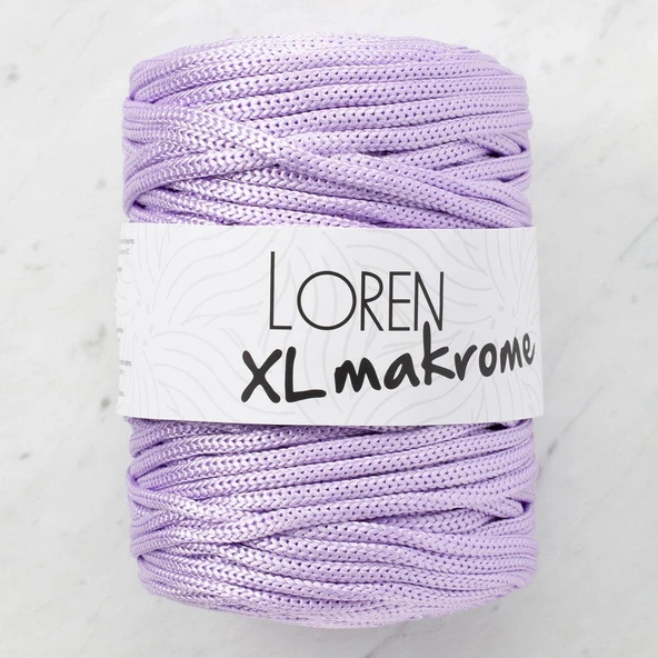 Loren XL Makrome Lila El Örgü İpi - R037 - 33716 ürün görseli 1