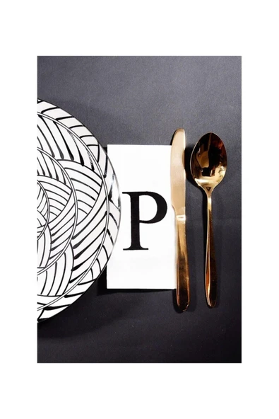 P Harf Peçete 33 cm - 2