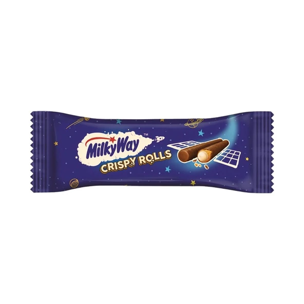 Twix - Bounty - MilkyWay Crispy Rolls 22.5 x 24 Adet 3 lü Karma Paket (Toplam 72 Adet) - 4