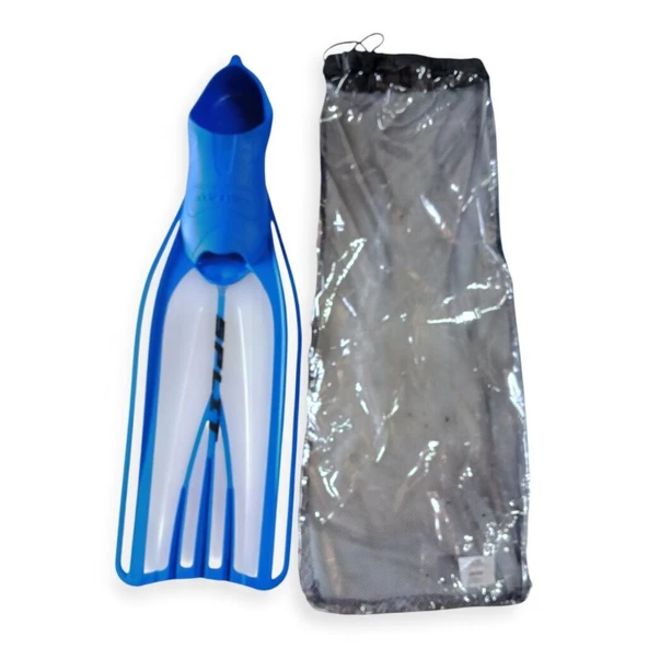 Split Esnek Yüzücü Paleti SİYAH Çantalı - 38-39 - BXL583 - Resim 3