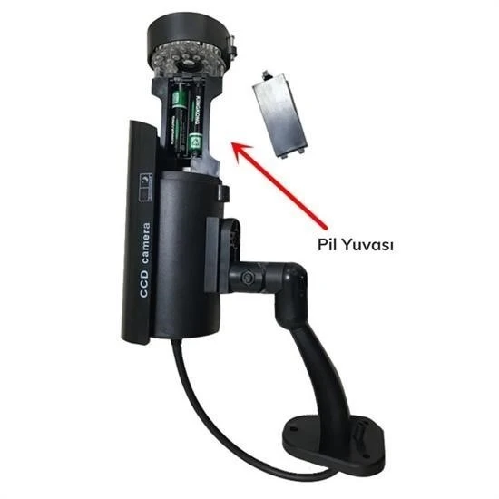 BUFFER® %100 Gerçekçi İç ve Dış Mekan İçin Sahte Güvenlik Kamerası - 2