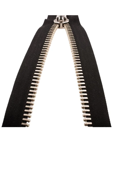 Demir Dişli Çanta Fermuarı en 3 cm Siyah ürün görseli 1