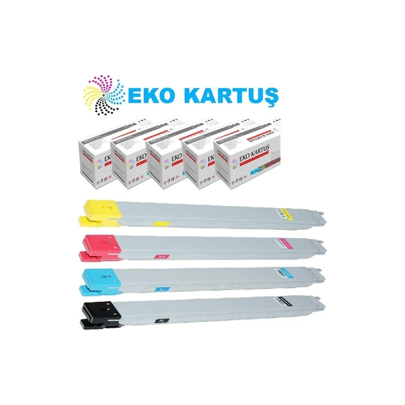 Samsung Multixpress C9201N CLT-809 Muadil Toner Toner 4 Renk Set ürün görseli