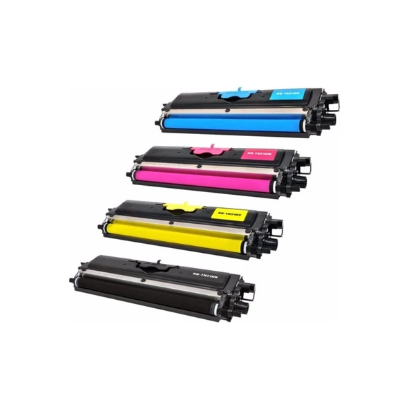 Brother DCP-9010CN (TN240) Muadil Toner 4 Renk Set - Resim 3