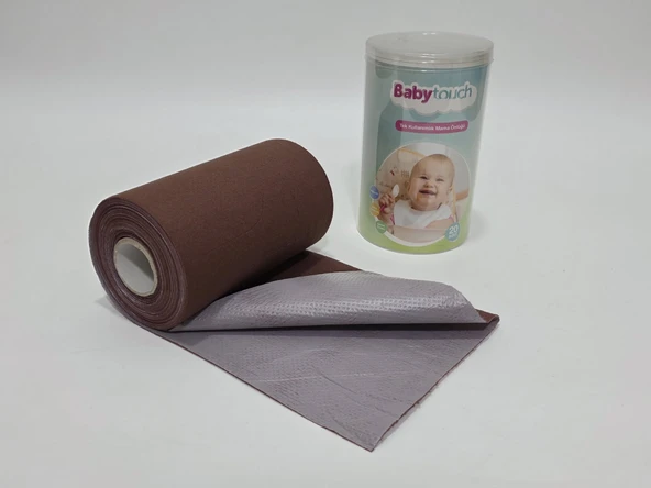 Baby Touch Tek Kullanımlık Rulo Bebek Mama Önlüğü (20 Adet) - Resim 3